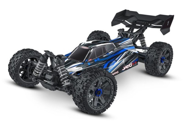 NEU TRAXXAS JATO 4x4 BL-2S Brushless blau RTR HD-Teile, ohne Akku/Lader