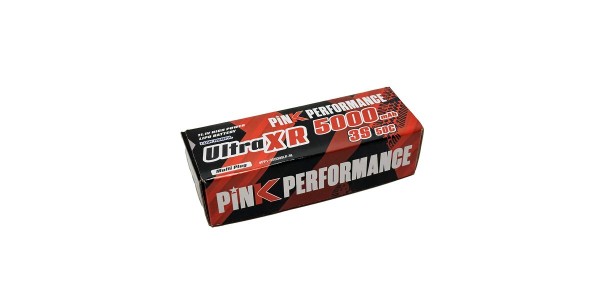 Pink Ultra XR LiPo 3S 11.1V-5000-50C (Multi) LP 139x45x25mm 340g Soft TRX, EC ,T-PLUG adapter!