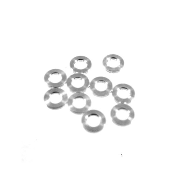 Unterlegscheibe 3x6x1mm Aluminium (10 Stk.)