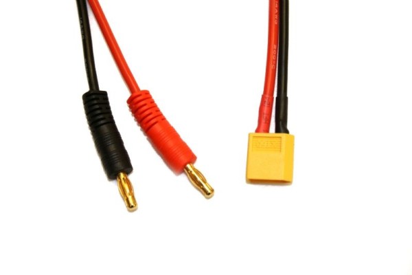 Ladekabel XT60 auf Bananenstecker 4mm