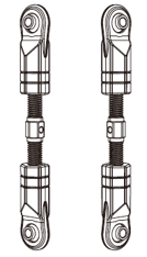 BM10240B Verbindungsgestänge passend für MJX 10208