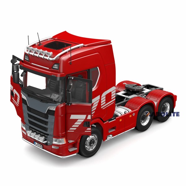 s-idee® Kabolite K5802 rot RC Truck 770S 1/14 6X6 RC LKW Zugfahrzeug RTR Fernbedienung