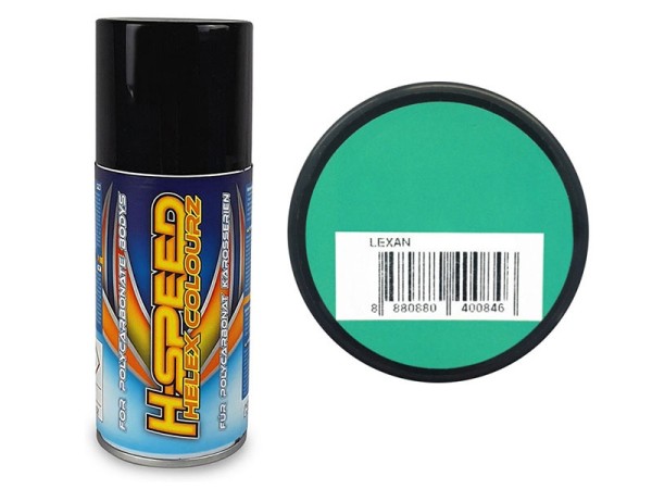 Lexan Spray türkis / turquoise 150ml