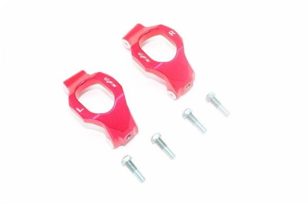 Aluminium C-Hubs vorn rot