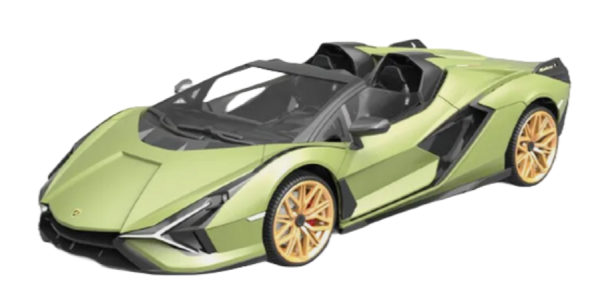 s-idee® Lamborghini Sian Roadster V12 Grün 1:12 Scale Modell RC Car