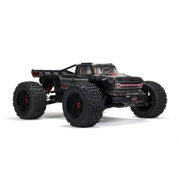 ARRMA 1/5 OUTCAST 8S EXB AVC 4X4 RTR Brushless Stunt Truck, Black