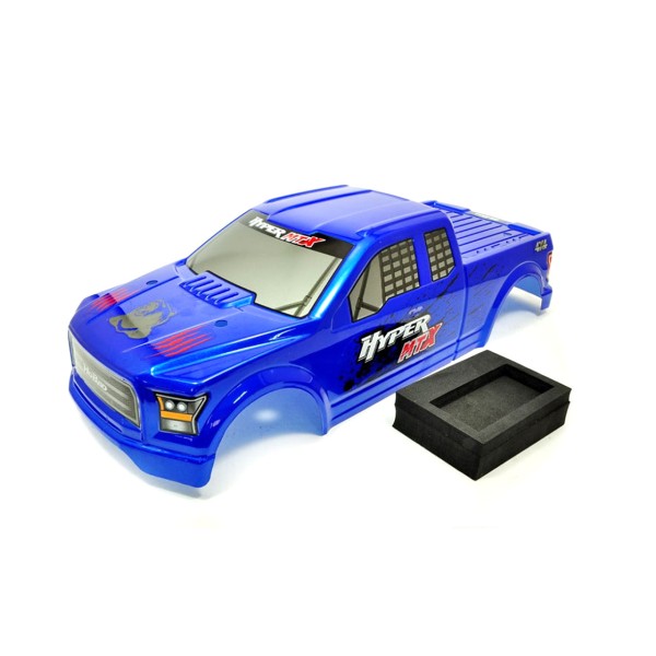 MTX PRINTED BODY- BLUE WITH BODY SPONGE PAD