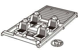 P8HB03 Innenraum + Lenkrad - Passend für MJX H8H Allrock 1:8 Rock Crawler