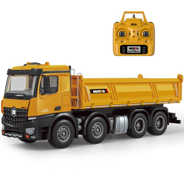 s-idee® S1536 Rc Dump Truck 1:14 Lkw 12 Kanal Kipplader Huina 1536 ferngesteuert Kipper