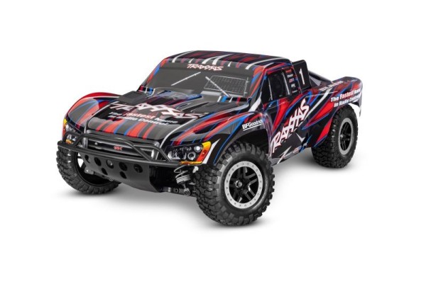 TRAXXAS Slash 4x4 VXL Clipless rot 1/10 Short-Course RTR Brushless, HD, ohne Akku und Ladegerät