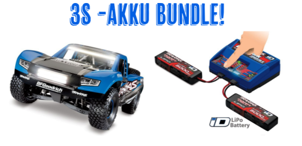 TRAXXAS Ultd. Desert Racer Blau 4x4 VXL TRX 1/7 mit 2 Akkus und Lader