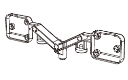 P8HB06 Fahrzeugkopf-Festteile (einschließlich Magnet) - Passend für MJX H8H Allrock 1:8 Rock Crawler