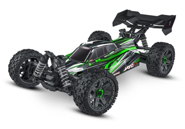 NEU TRAXXAS JATO 4x4 BL-2S Brushless grün HD-Teile, ohne Akku/Lader