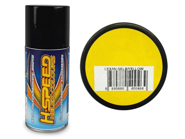 Lexan Spray gelb/yellow 150ml