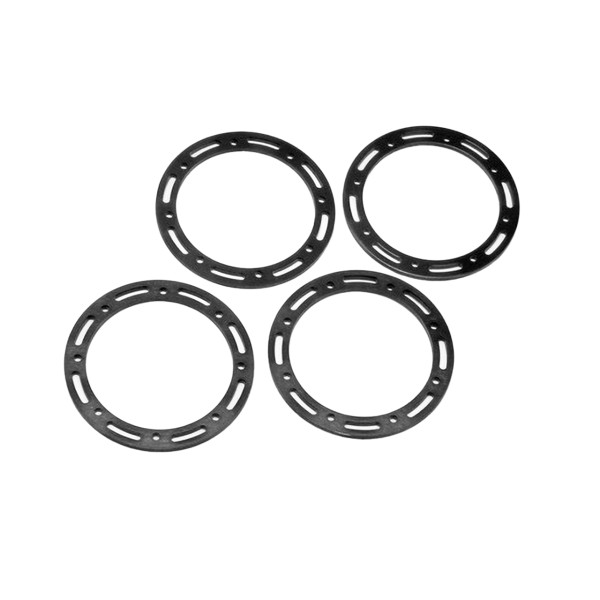 CNC Alu. beadlock rings, 4 Pcs