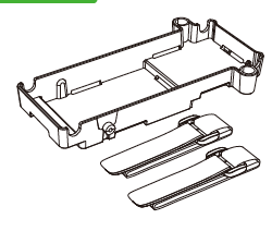 P8HV06 Hinteres Batteriefach (einschließlich Zurrseil) - Passend für MJX H8H Allrock 1:8 Rock Crawle