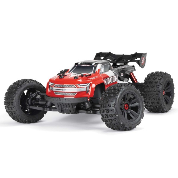 ARRMA 1/10 KRATON 4S 4X4 RTR Brushless Speed Truck, Red