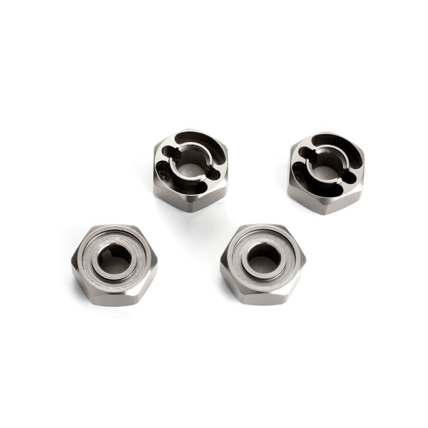 ALUMINUM WHEEL HUB, 4PCS