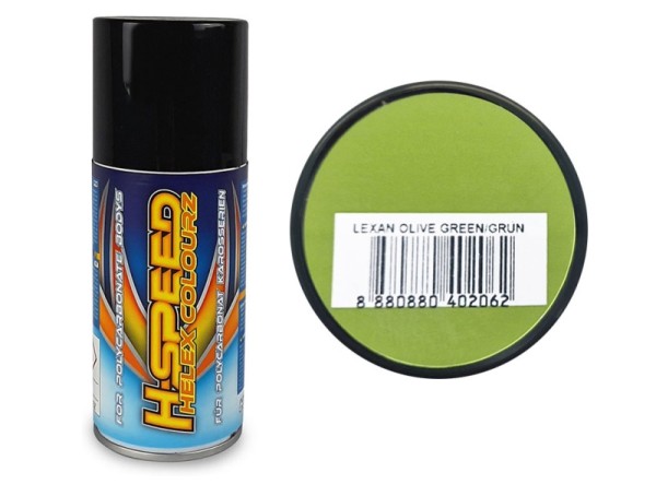 Lexan Spray Olive Green 150ml