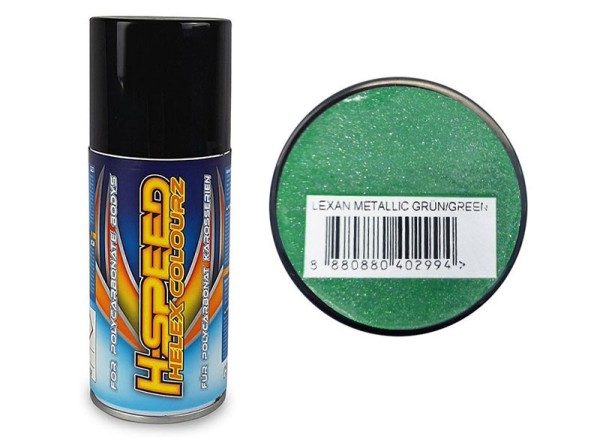 Lexan Spray metallic grün / green 150ml