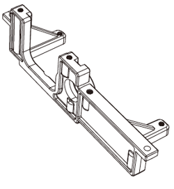 BM10131B Motorhalterung passend für MJX 10208