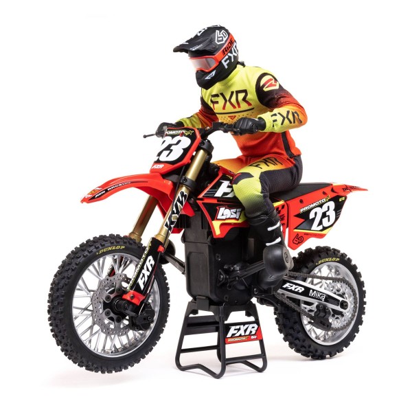 1/4 Promoto-MX Moto RTR, FXR Rot Motorrad Losi Promoto