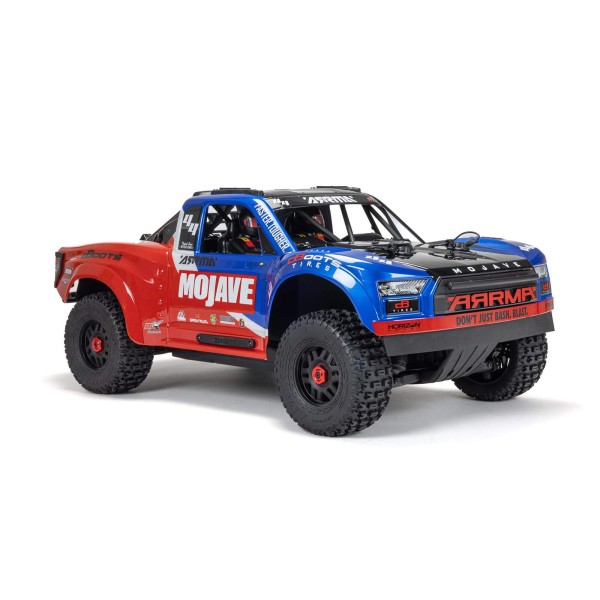 1/8 MOJAVE 4S 4X4 RTR Brushless Desert Truck, Blue/Red