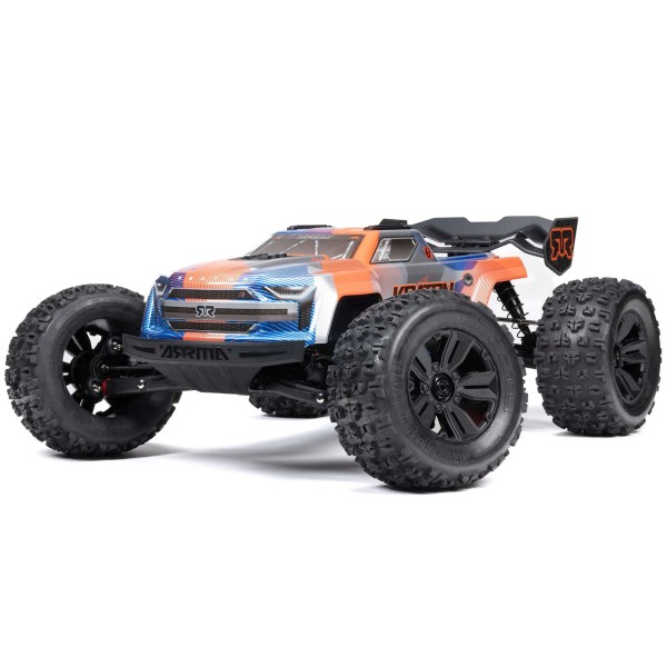 ARRMA 1/8 KRATON 6S 4X4 RTR Brushless Speed Truck, Blue/Orange