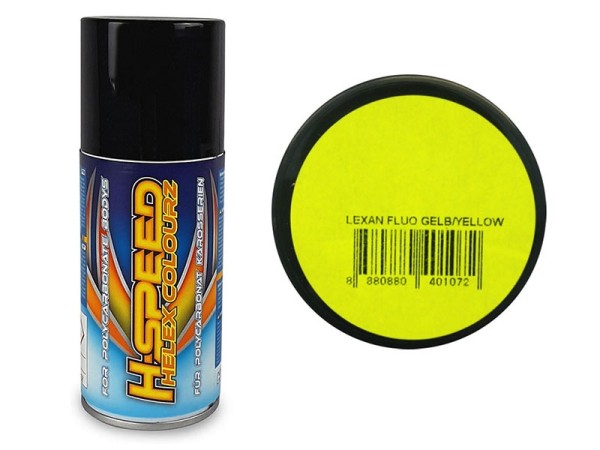 Lexan Spray Fluo gelb/yellow 150ml