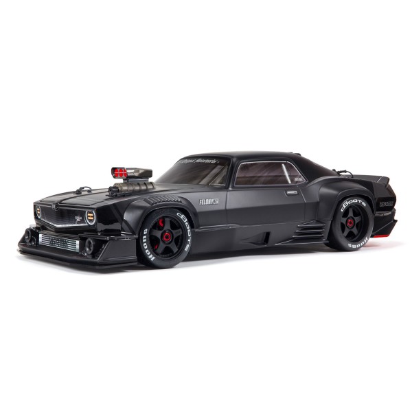 ARRMA 1/7 FELONY 6S AVC 4X4 RTR Brushless All-Road Street Bash, Black