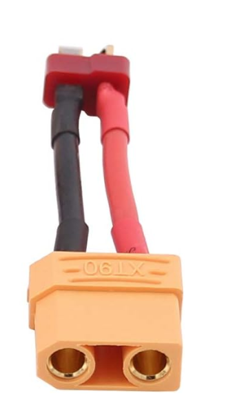 Adapter mit Kabel von XT90 (männlich) auf T-plug (weiblich)