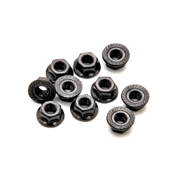 FLANGE NYLON NUT M3, 10pcs