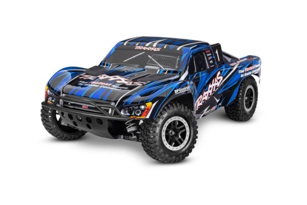 TRAXXAS Slash 4x4 VXL Clipless blau 1/10 Short-Course RTR Brushless, HD, ohne Akku und Ladegerät