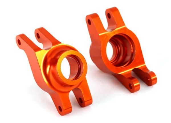 Rädträger 6061-T6 Aluminium orange hinten l/r