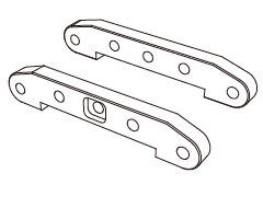 BMM10400B Vordere und hintere Verstärkung passend für MJX 10208