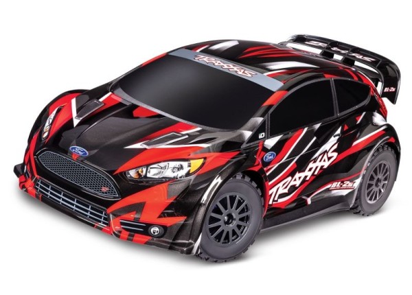TRAXXAS Ford Fiesta ST 4x4 BL-2S red 1/10 Rally RTR