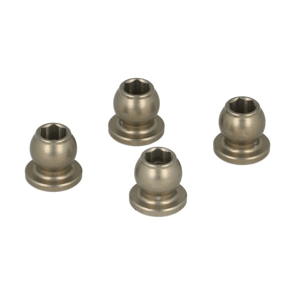 Kugel m. Bund 5,8mm 7075 Aluminium (4 Stk.)