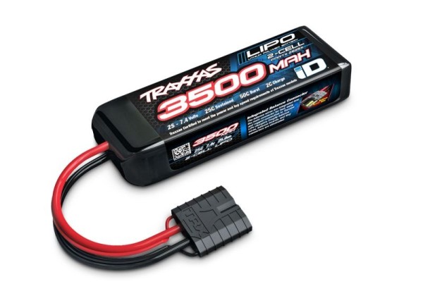 LiPo Power Cell 3500mAh 7,4V 2s 30C Hardcase TRAXXAS mit ID-Stecker