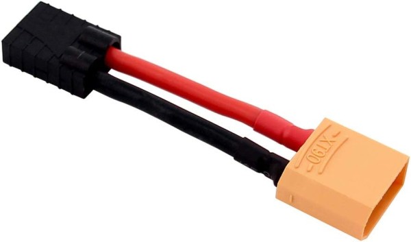 Adapter mit Kabel von XT90 (männlich) auf TRX (weiblich)