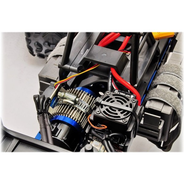 MOTOR HEATSINK W/ HOSE CLAMP